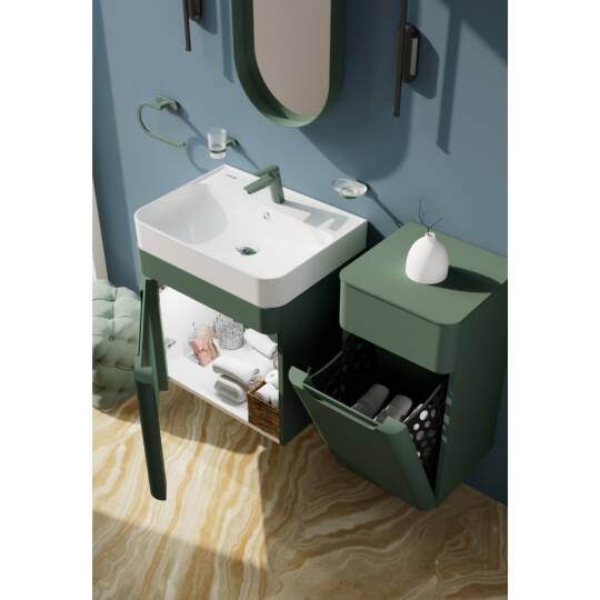 Colorit Çamaşır Sepetli Boy Dolabı - 4