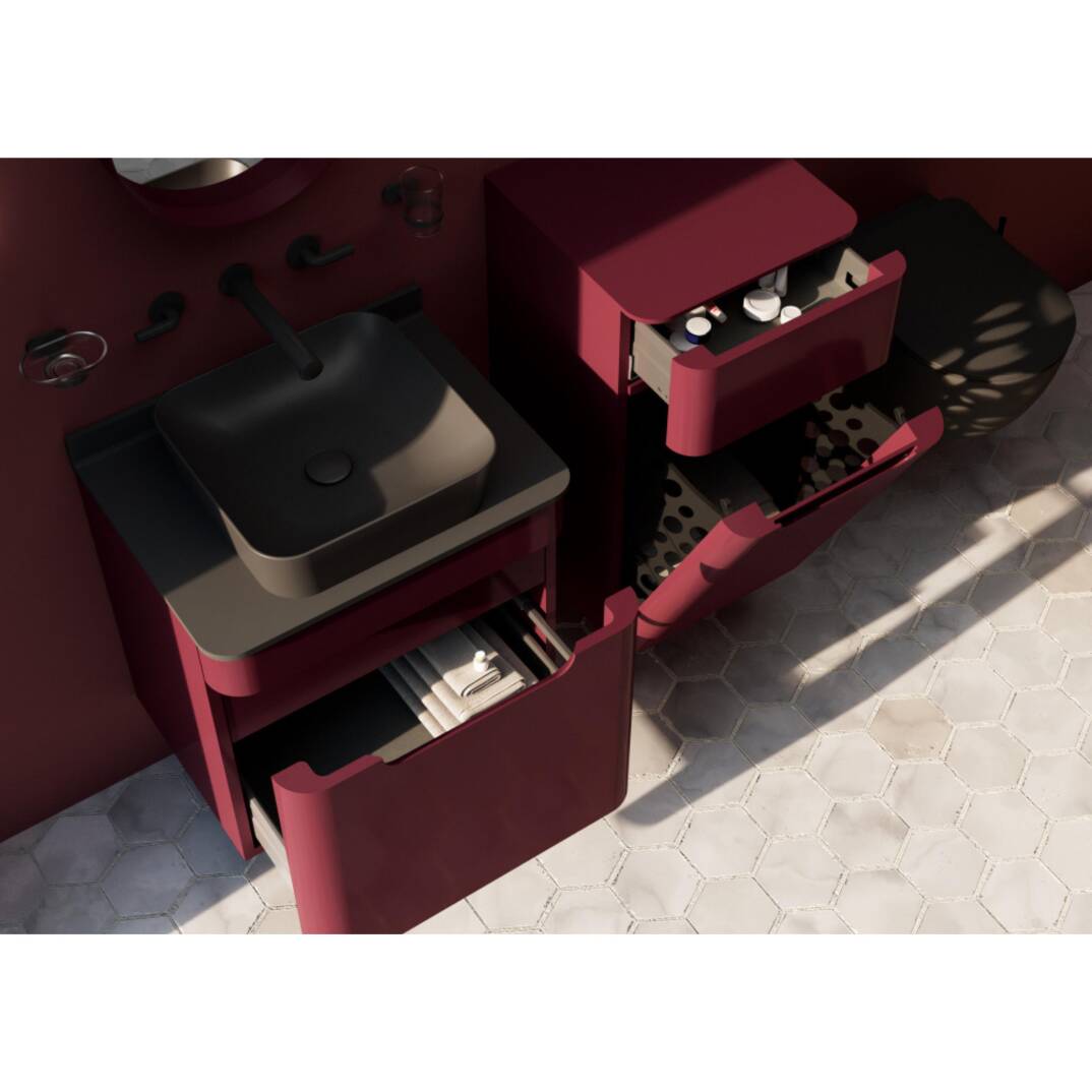 Colorit Çamaşır Sepetli Boy Dolabı - 4