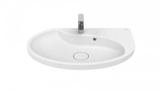 Creavit Aqua Pura Tezgah Üstü Lavabo Beyaz 80cm