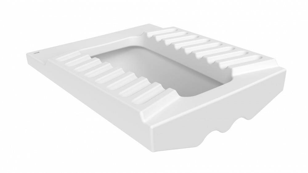 Creavit Çevre Yıkamalı Tuvalet Taşı Beyaz 50x60cm - 1