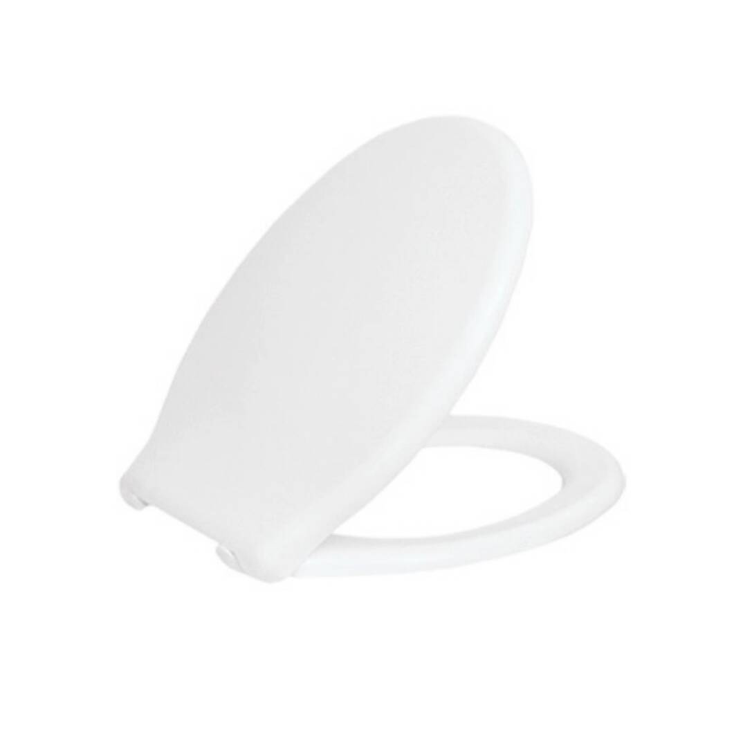 Creavit Çınar Plastik Menteşeli Klozet Kapağı Beyaz - 1