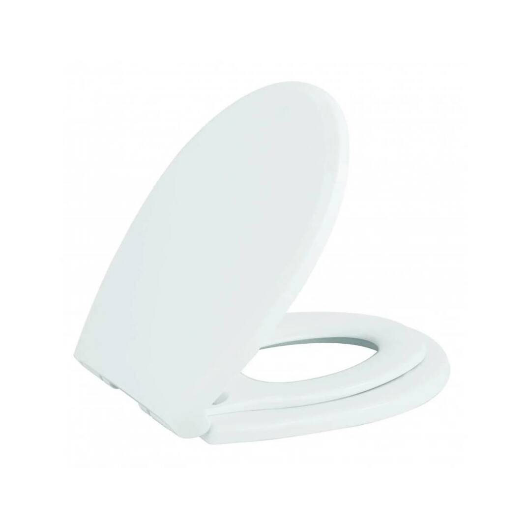 Creavit Çocuk+Ebeveyn Thermoplast Yavaş Kapanan Klozet Kapağı Beyaz - 1