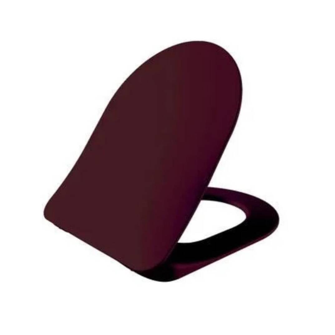 Creavit Duck Duroplast Yavaş Kapanan Klozet Kapağı Berry Mat - 1