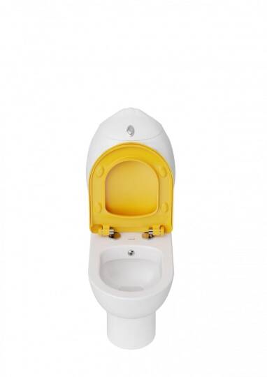 Creavit Ducky Duvara Dayalı Klozet Beyaz - 2