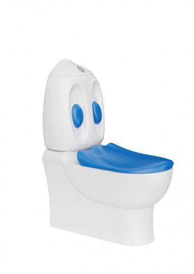 Creavit Ducky Duvara Dayalı Klozet Beyaz - 3