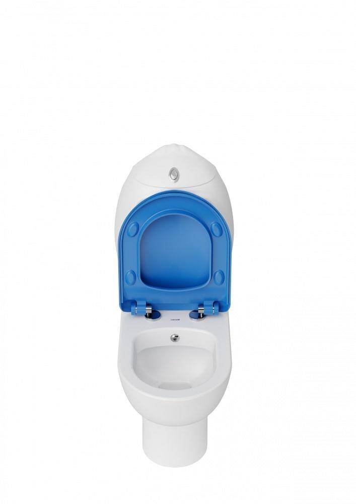 Creavit Ducky Duvara Dayalı Klozet Beyaz - 4