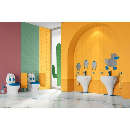 Creavit Ducky Lavabo Beyaz 40x52cm - 2