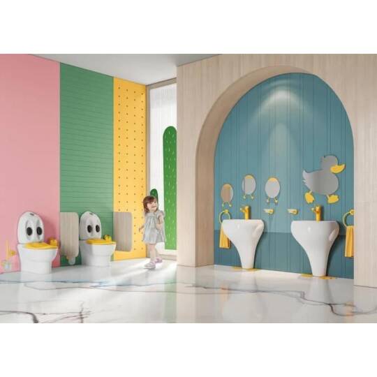 Creavit Ducky Rezervuar Beyaz - 2