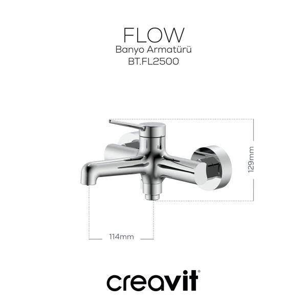 Creavit Flow Banyo Armatürü - 2