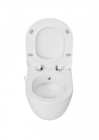 Creavit Free Asma Klozet Entegre Taharet Musluklu (Soğuk) Beyaz