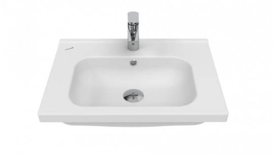 Creavit İdeal Etajerli Lavabo Beyaz 60 cm - 2