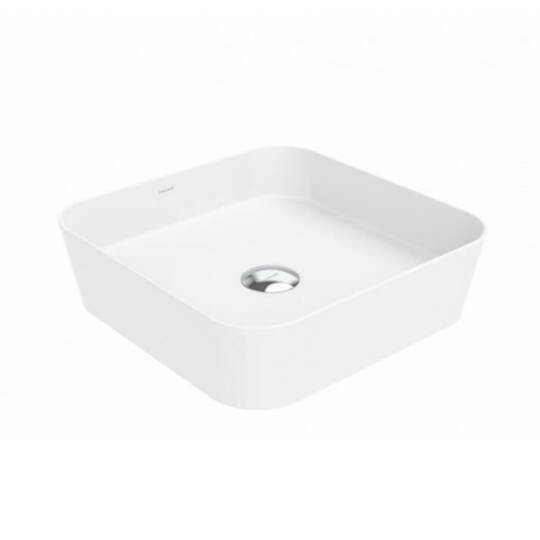 Creavit LOOP Masa Üstü İnce Lavabo Beyaz 40cm - 2