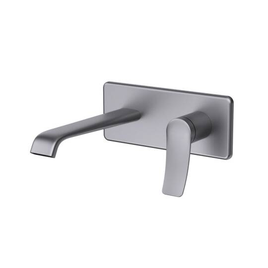 Creavit Lua Ankastre Lavabo Armatürü Metalik Gri