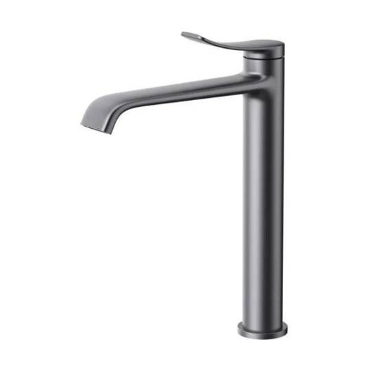 Creavit Lua Uzun Lavabo Armatürü - Metalik Gri