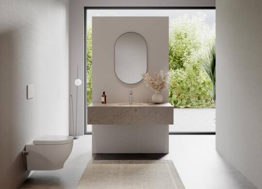 Creavit Mare Rim-Off Asma Klozet Beyaz - 4