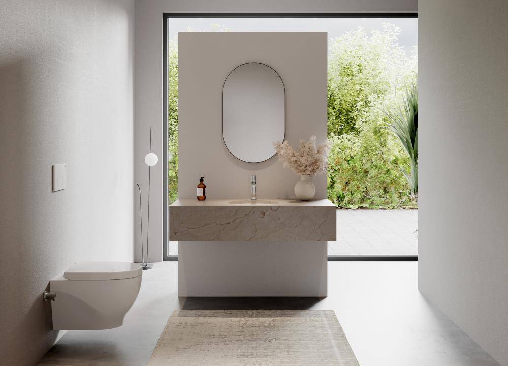 Creavit Mare Rim-Off Asma Klozet Beyaz - 4