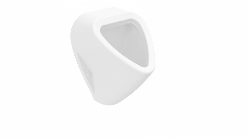 Creavit Pisuvar Arkadan Su Girişli Beyaz - 1