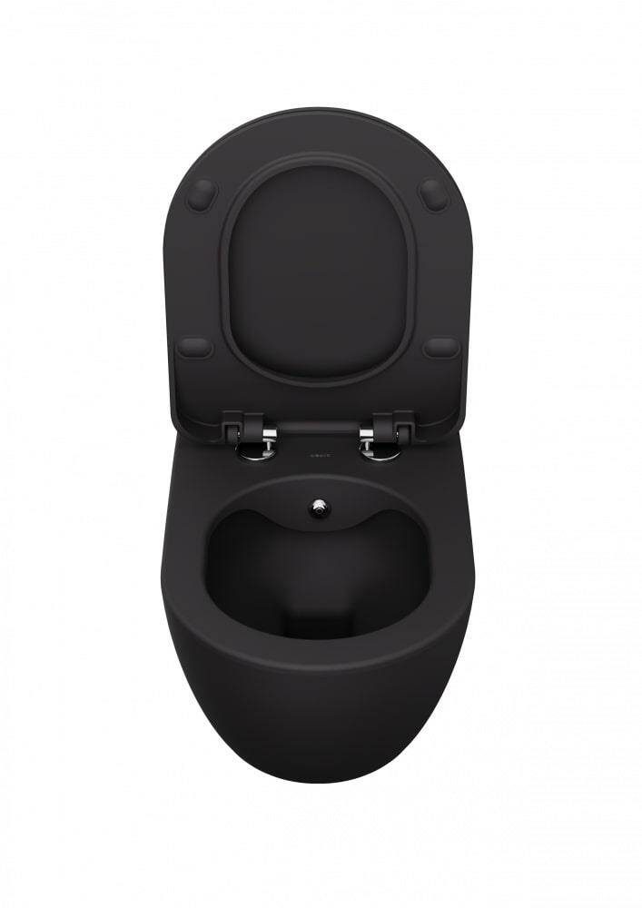 Creavit Rim-Off Asma Klozet Antrasit Mat - 1