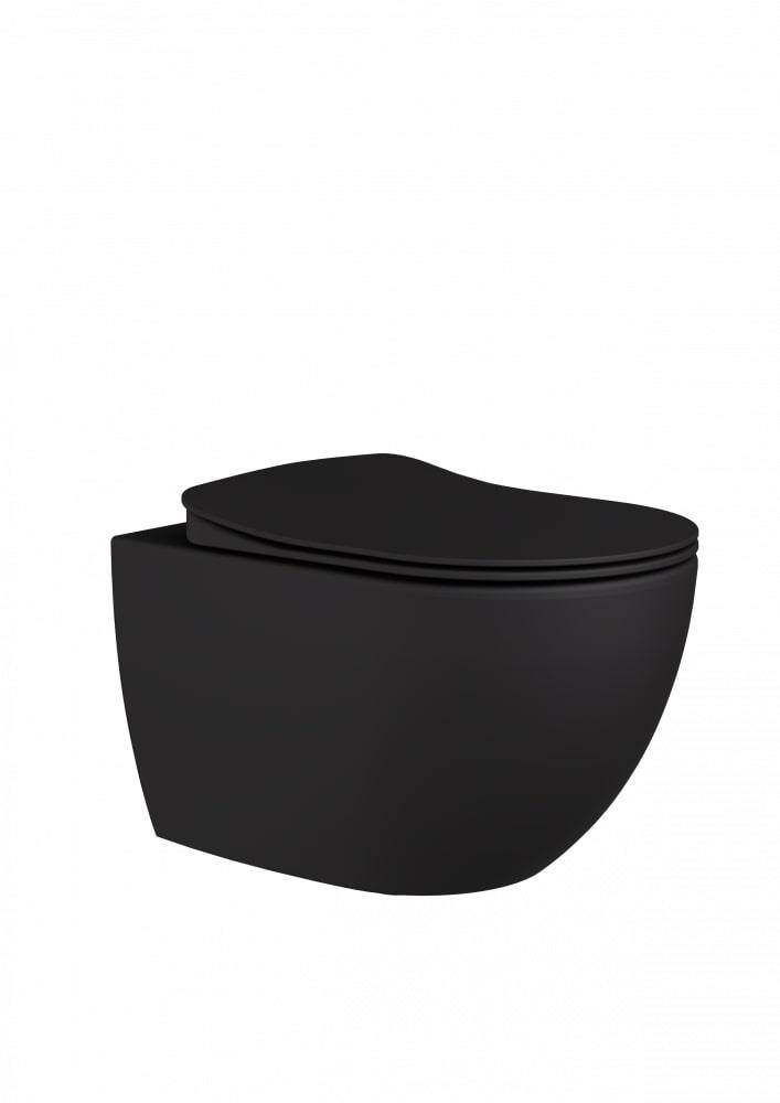 Creavit Rim-Off Asma Klozet Antrasit Mat - 2