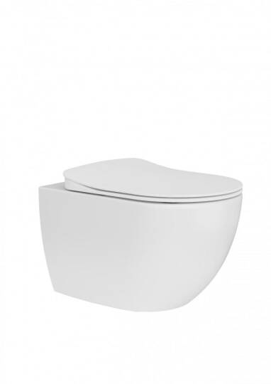 Creavit Rim-Off Asma Klozet Beyaz Mat - 2