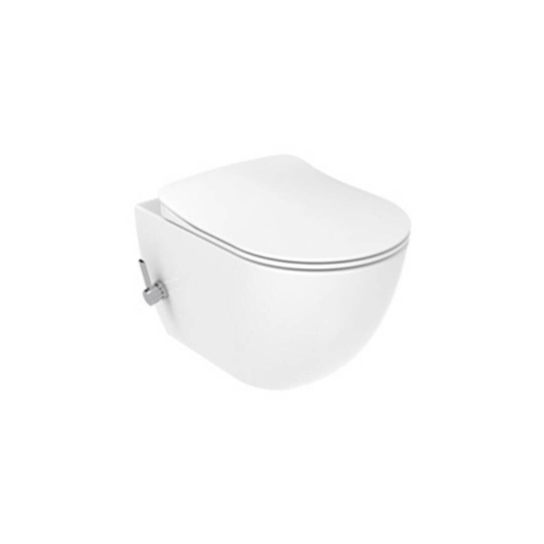 Creavit Rim-Off Asma Klozet Entegre Taharet Musluklu (Sıcak+Soğuk) - 1