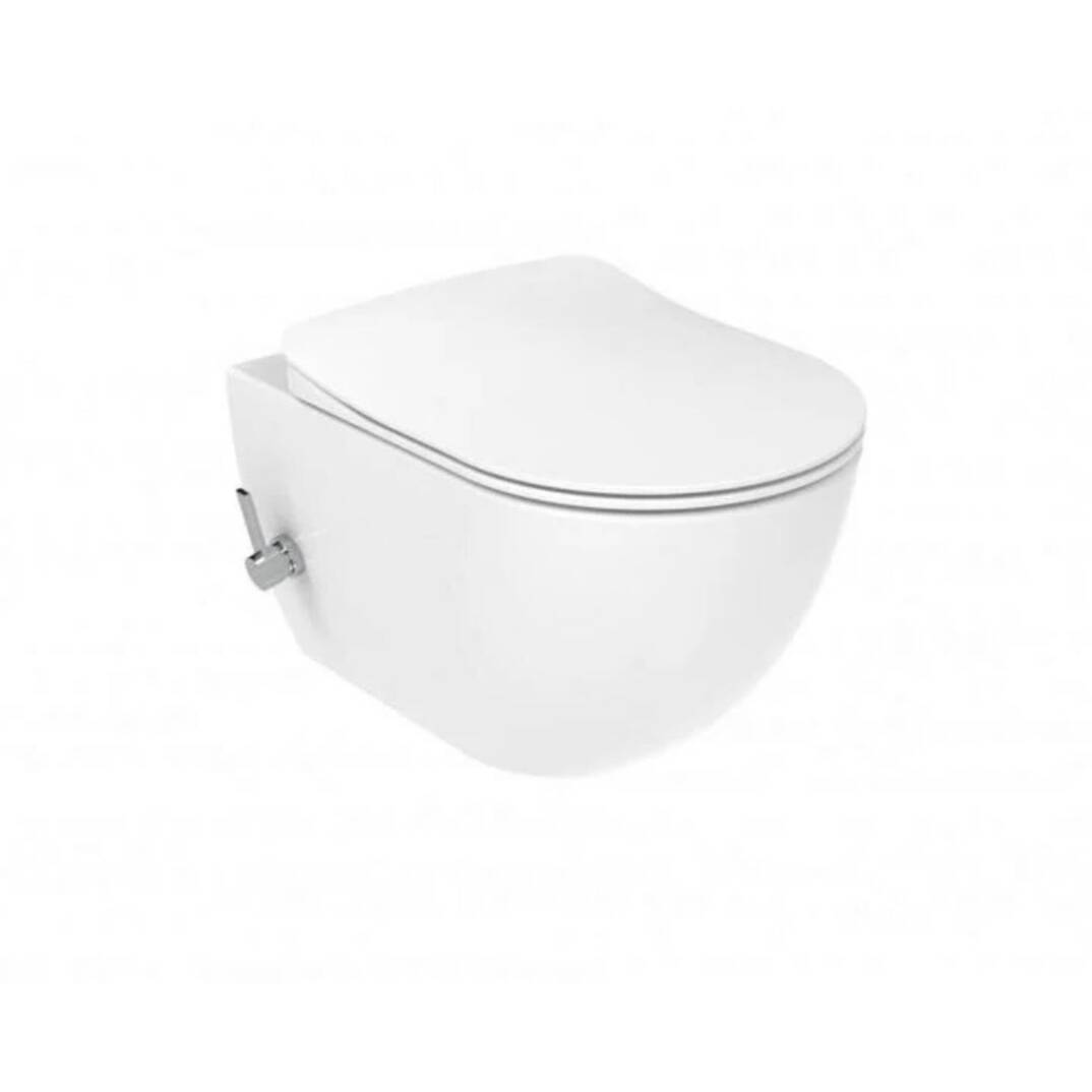 Creavit Rim-Off Asma Klozet Entegre Taharet Musluklu (Soğuk) - 1