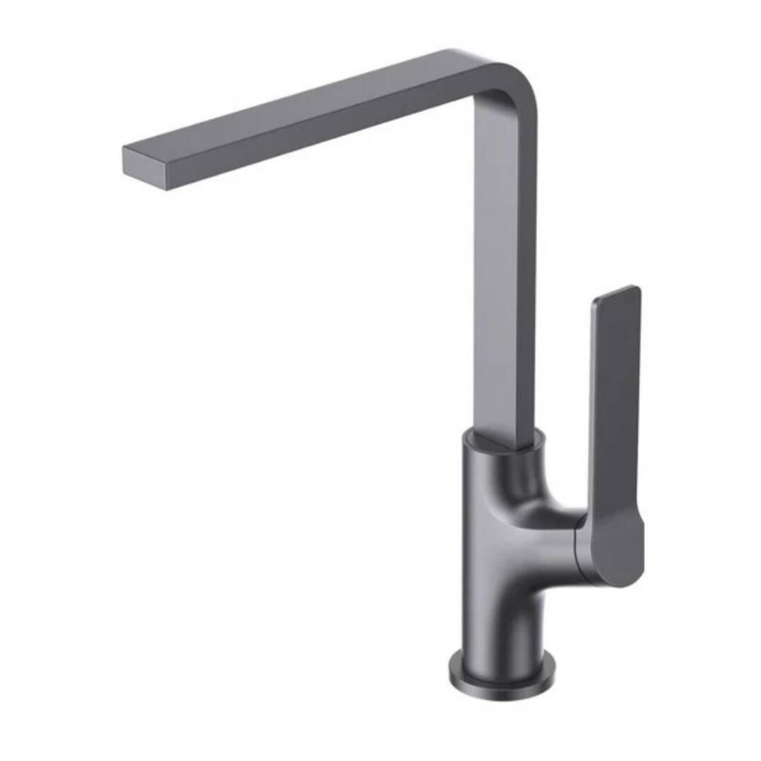 Creavit Ritmo Mutfak Armatürü - Metalik Gri - 1