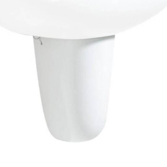 Creavit Sedef Kısa Yarım Ayak Beyaz