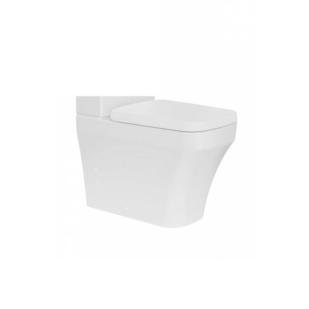 Creavit Solo Rim-Off Duvara Dayalı Klozet Beyaz - 2