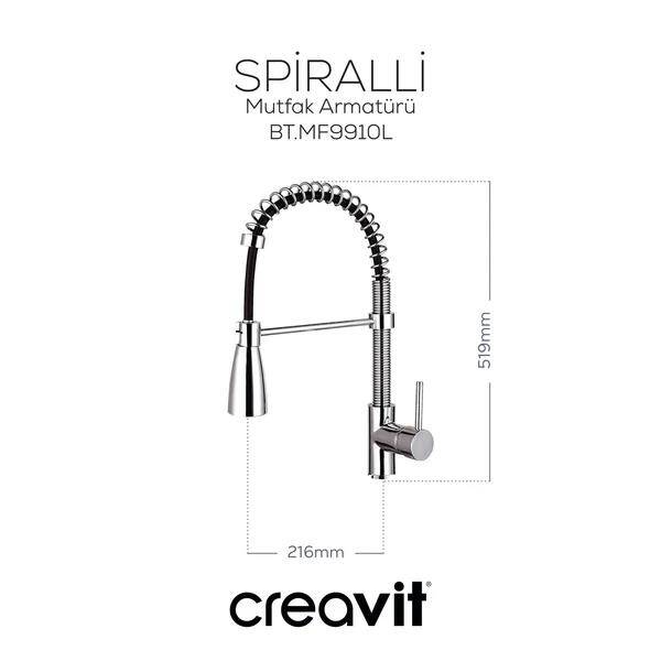 Creavit Spiralli Mutfak Armatürü - 2