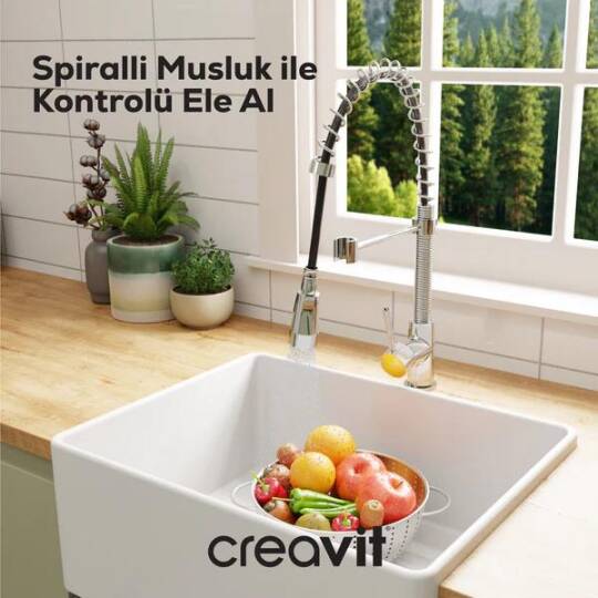 Creavit Spiralli Mutfak Armatürü - 3
