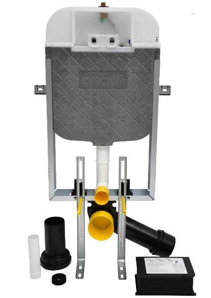 Creavit Terra Asma Klozet ve Gömme Rezervuar Seti - 3