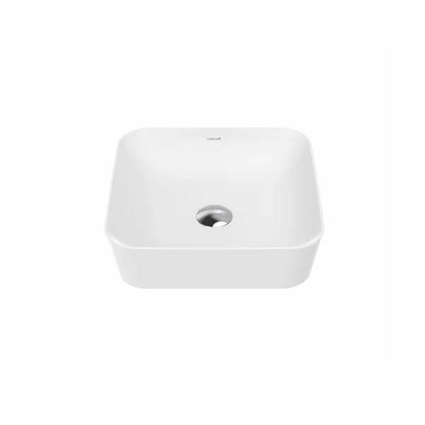 Creavit Ultra Kare Çanak Lavabo 40cm Beyaz Mat - 1