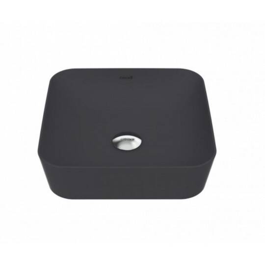 Creavit Ultra Kare Çanak Lavabo Antrasit Mat 40cm - 2