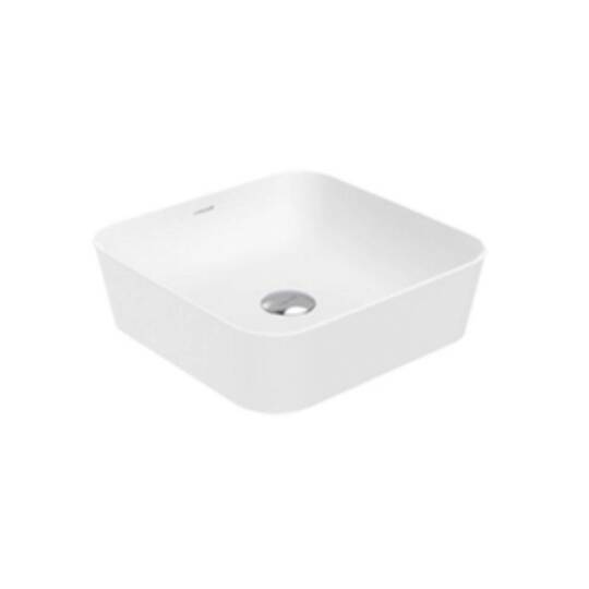 Creavit Ultra Kare Çanak Lavabo Beyaz 40cm