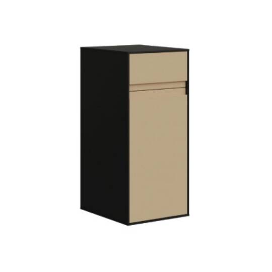 Saily Çamaşır Sepetli Boy Dolabı - 3