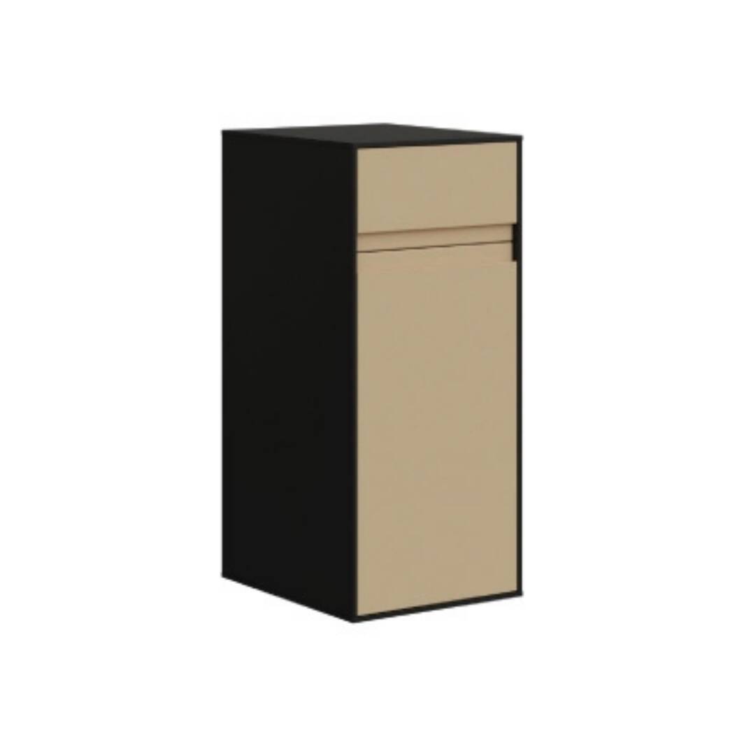 Saily Çamaşır Sepetli Boy Dolabı - 3